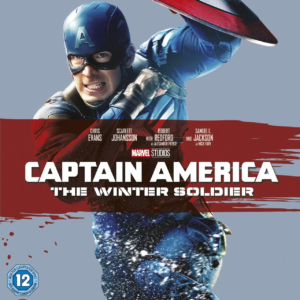 CAPTAIN AMERICA -THE WINTER SOLDIER -BLUE RAY DISK - PRE OWNED